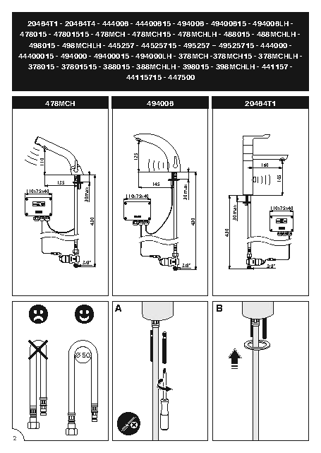 Fiche technique fournisseur