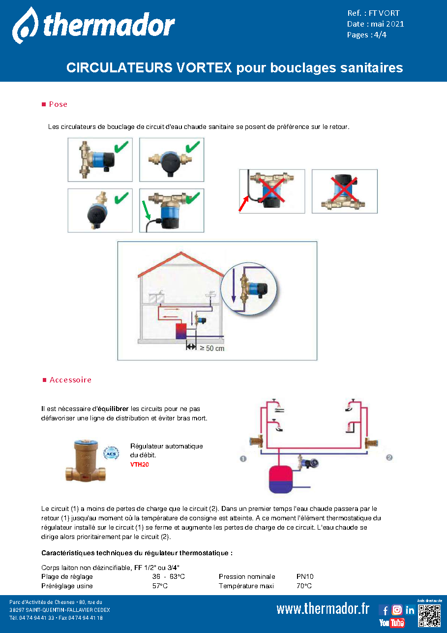 Fiche technique fournisseur