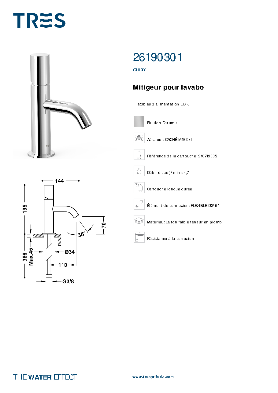 Fiche technique fournisseur