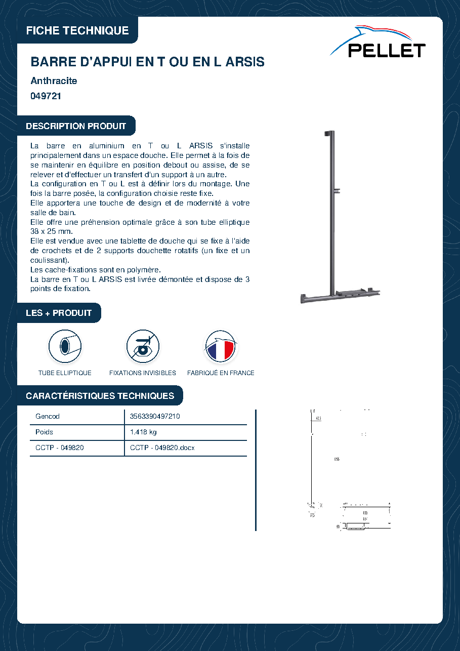 Fiche technique fournisseur