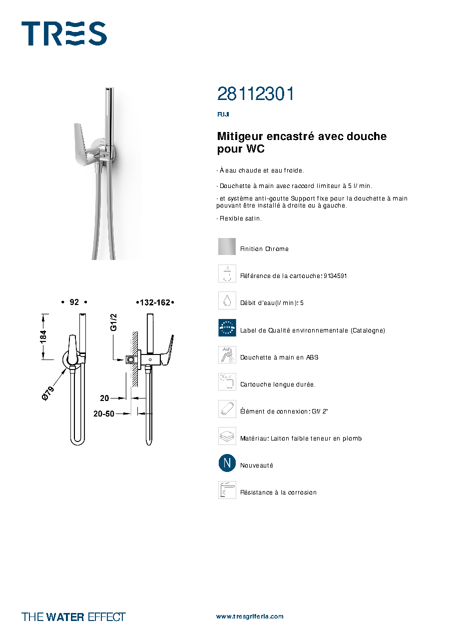 Fiche technique fournisseur