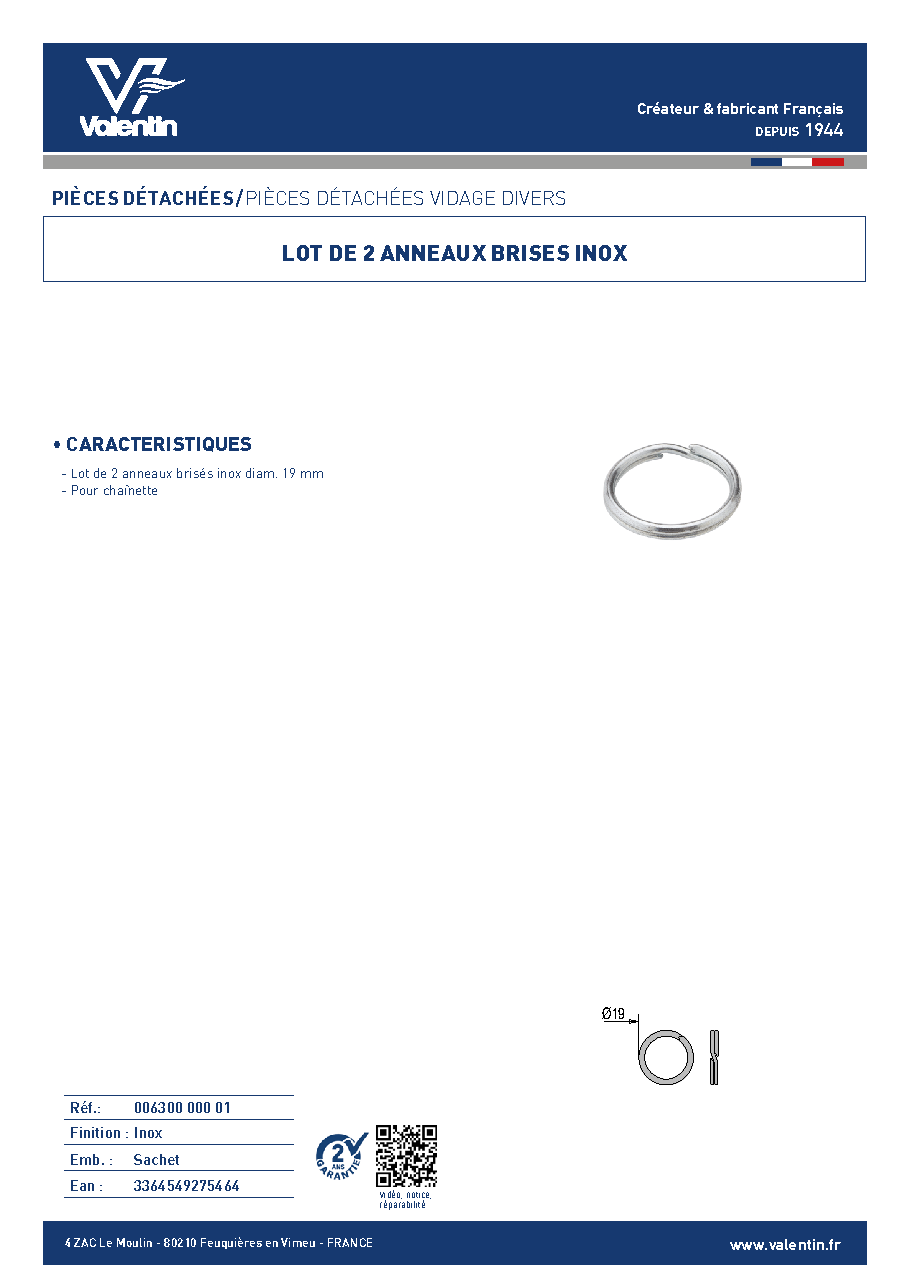Fiche technique fournisseur