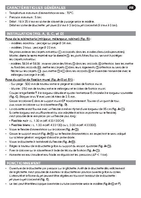 Fiche technique fournisseur