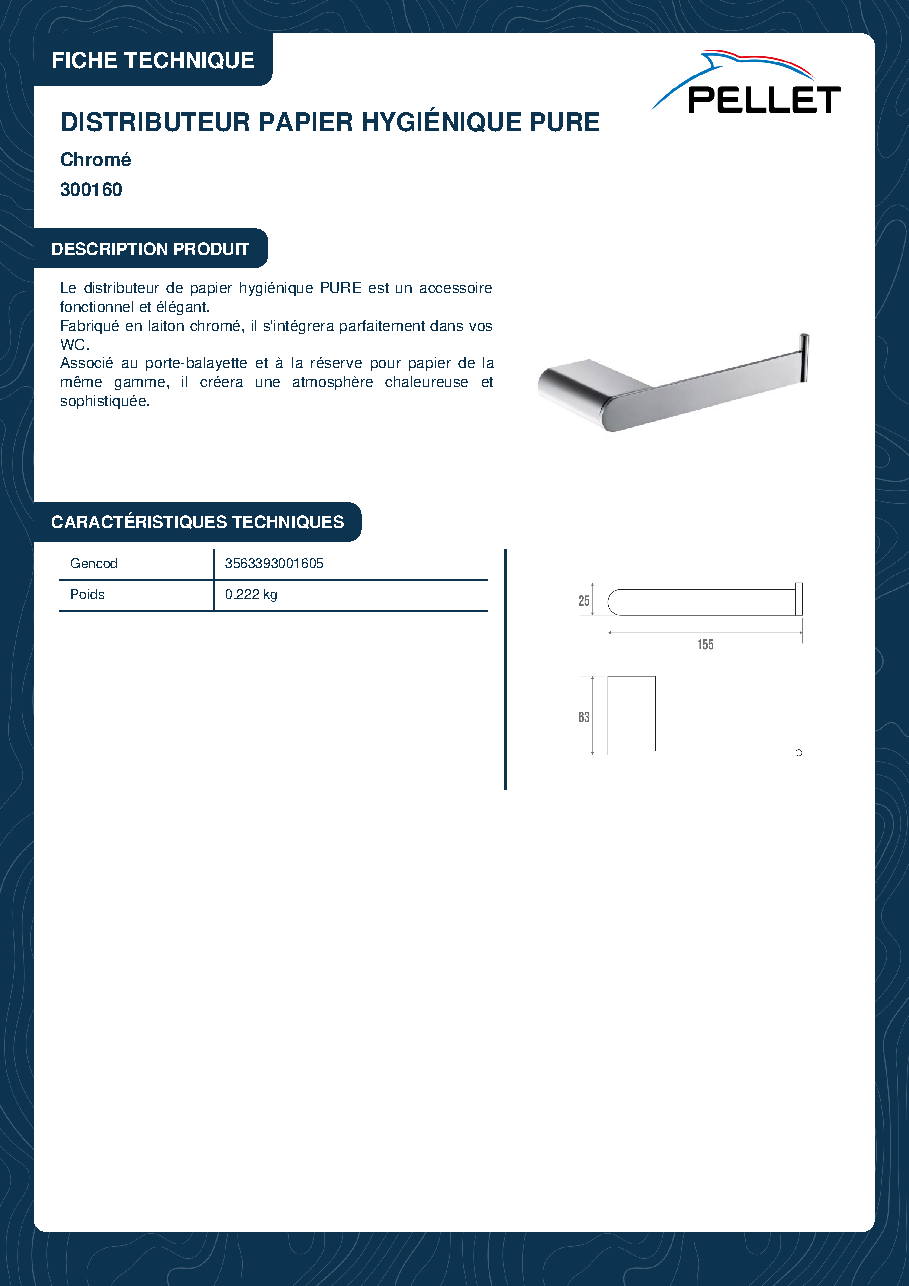 Fiche technique fournisseur