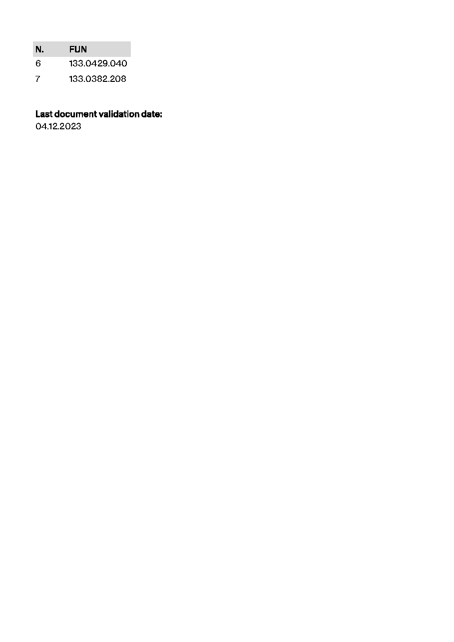 Fiche technique fournisseur
