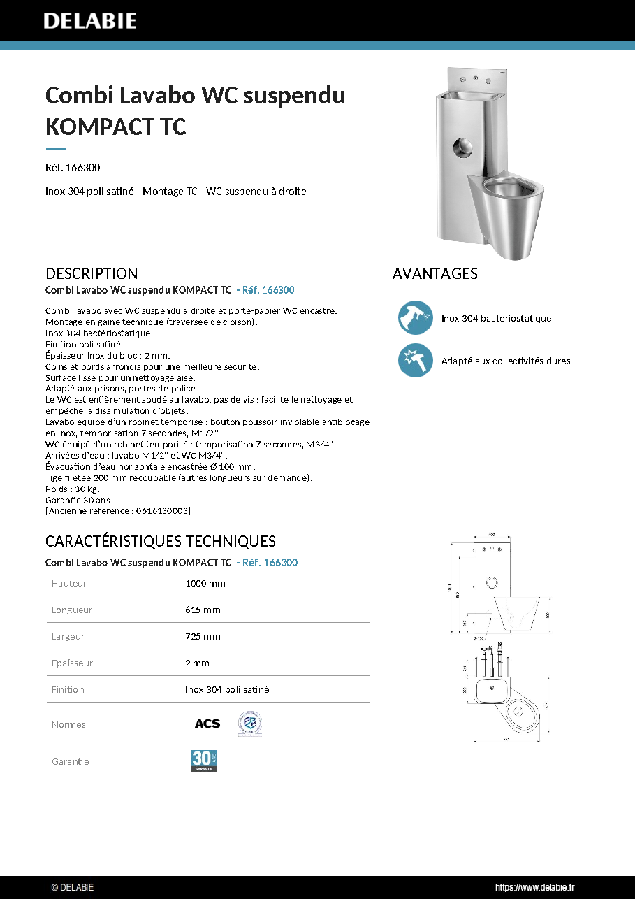 Fiche technique fournisseur