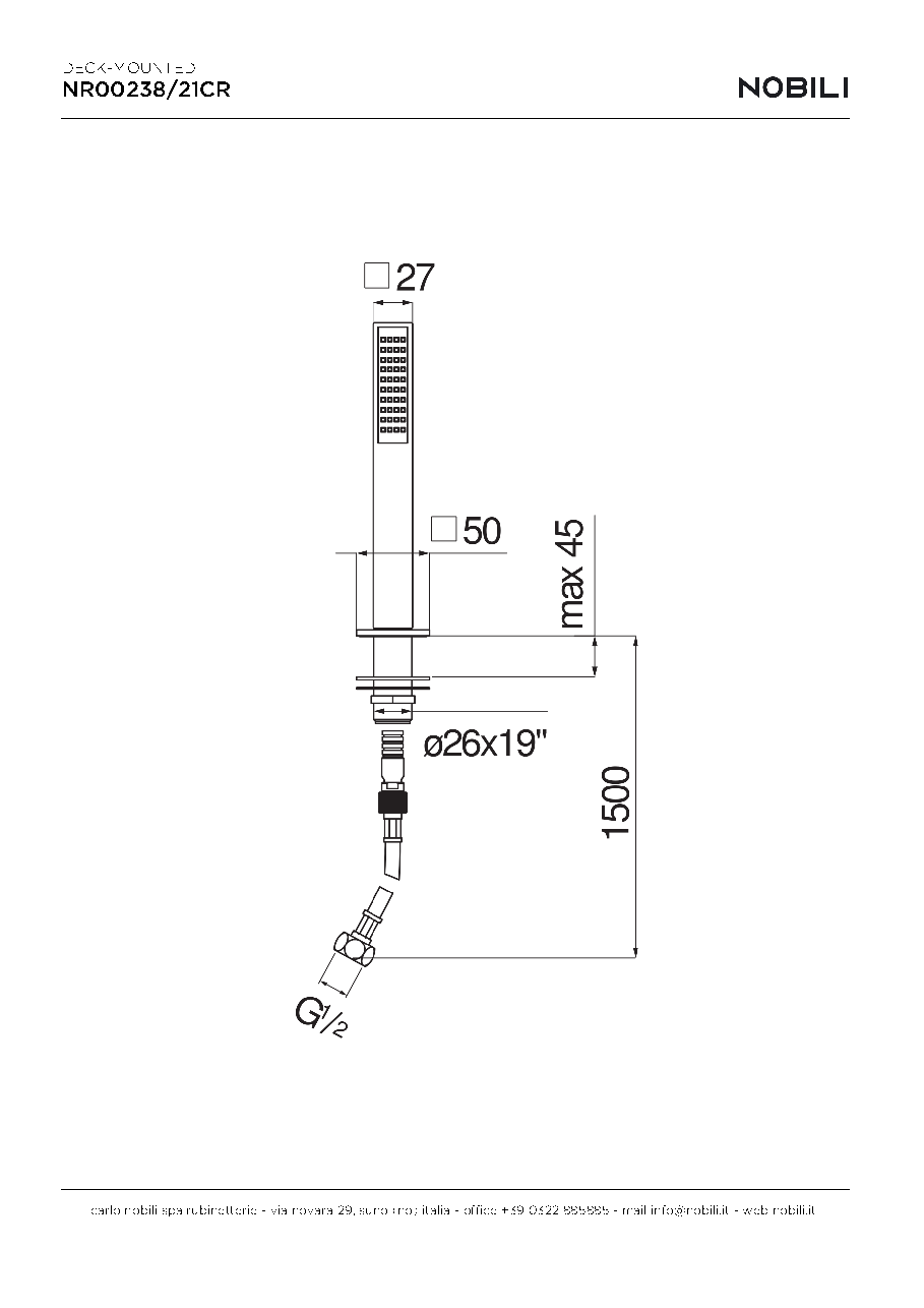 Fiche technique fournisseur