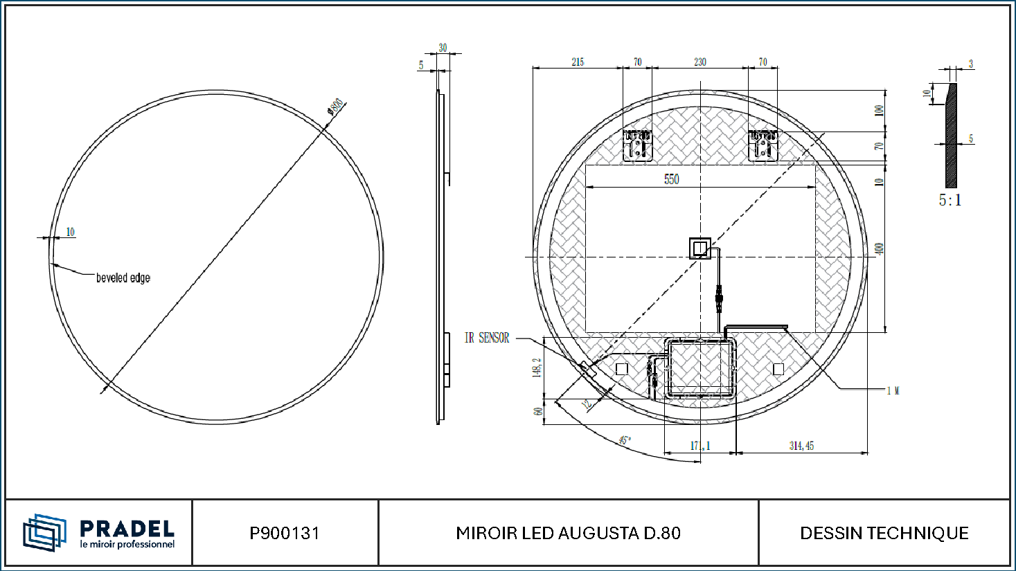 Fiche technique fournisseur