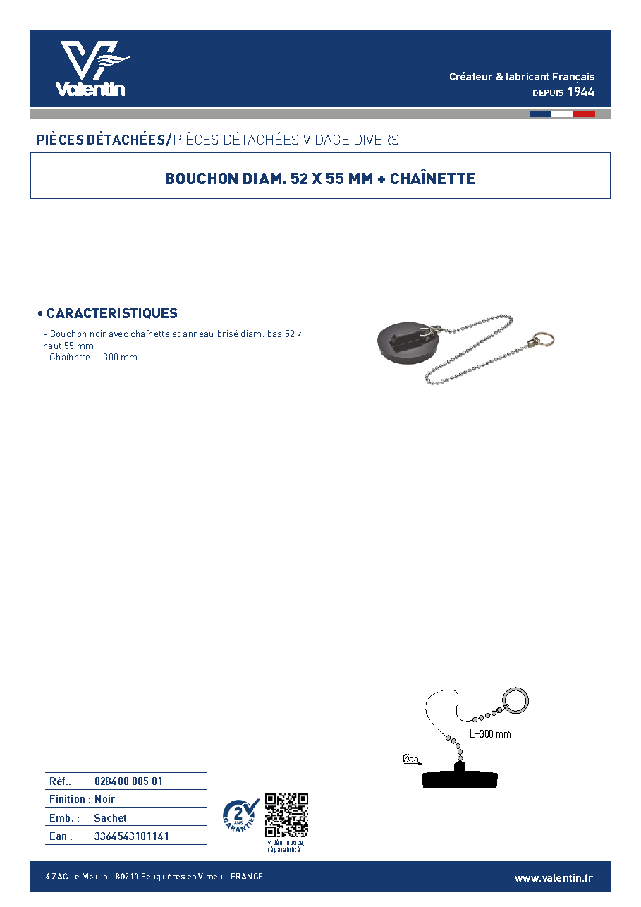 Fiche technique fournisseur