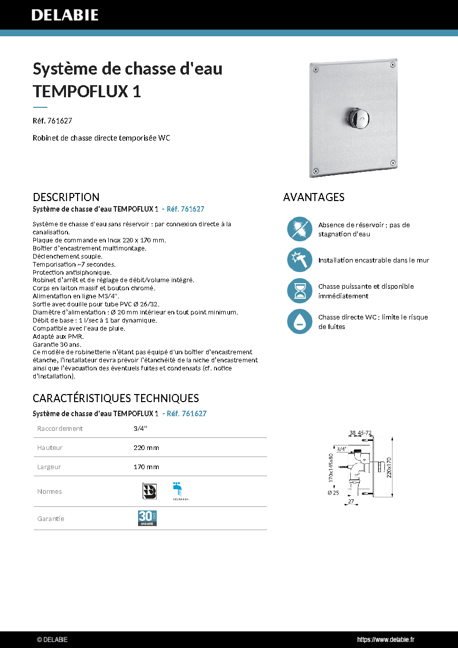 Fiche technique fournisseur