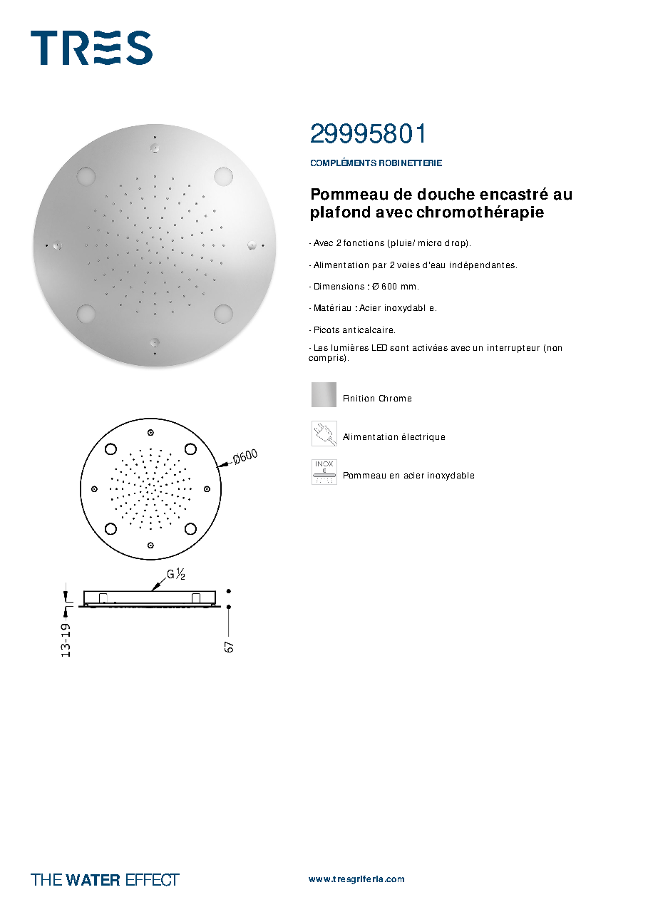Fiche technique fournisseur
