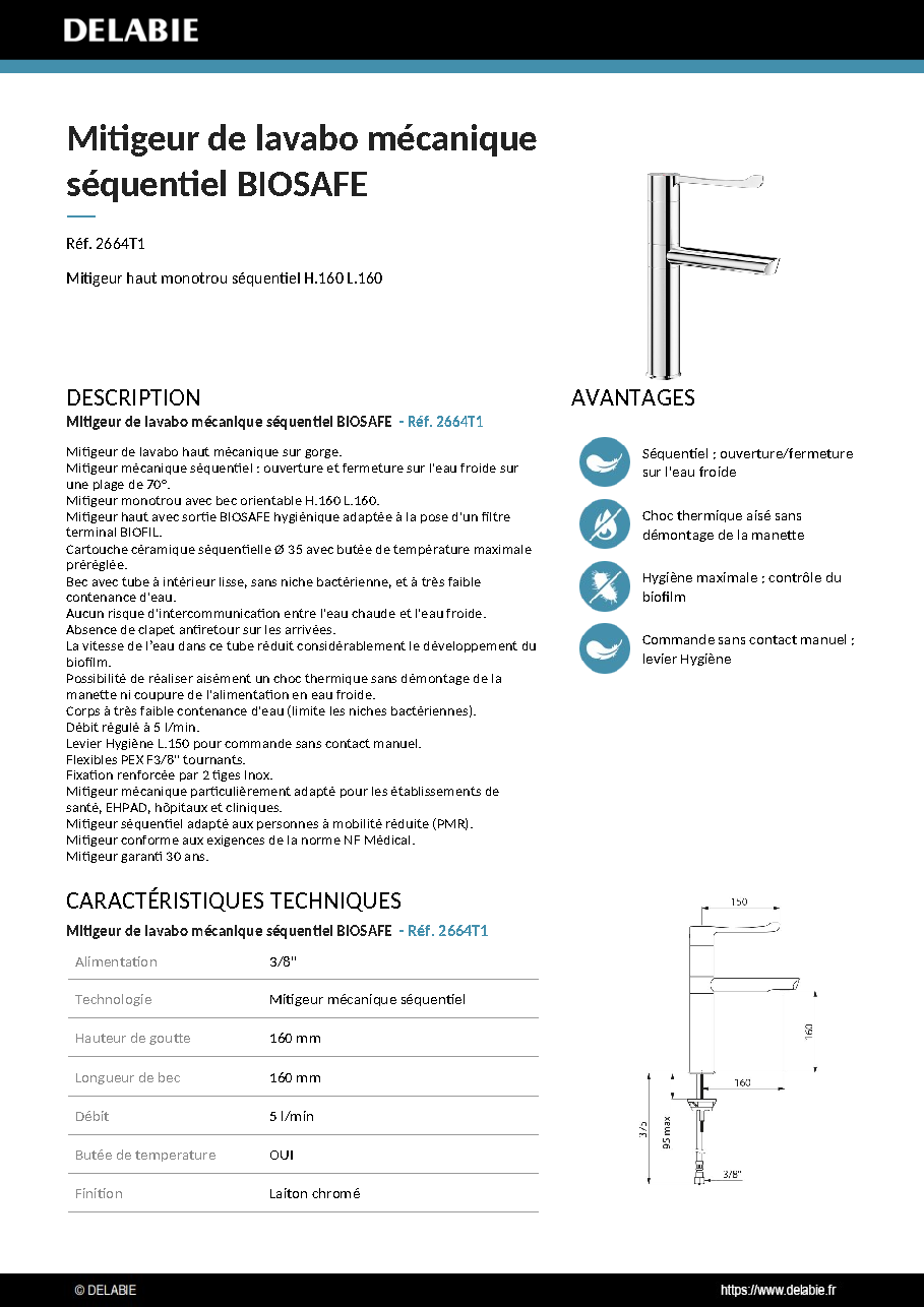 Fiche technique fournisseur