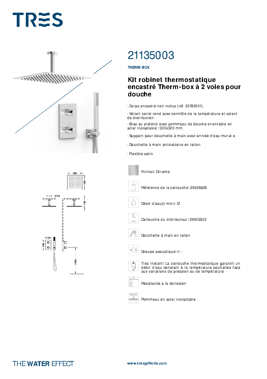 Fiche technique fournisseur