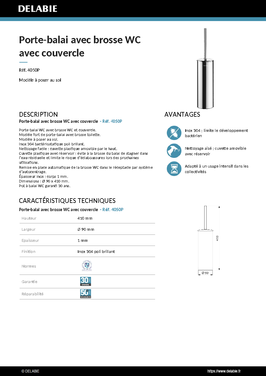 Fiche technique fournisseur