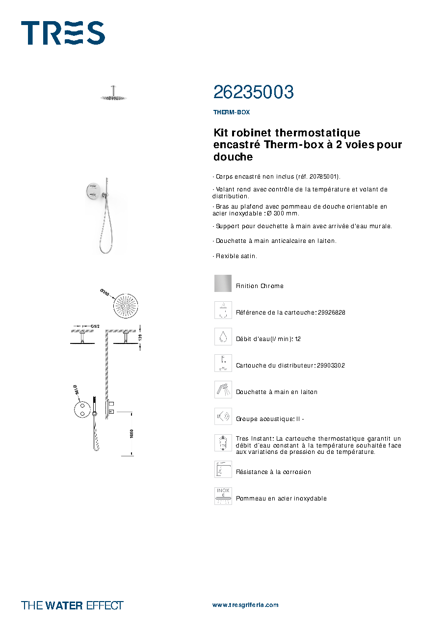 Fiche technique fournisseur
