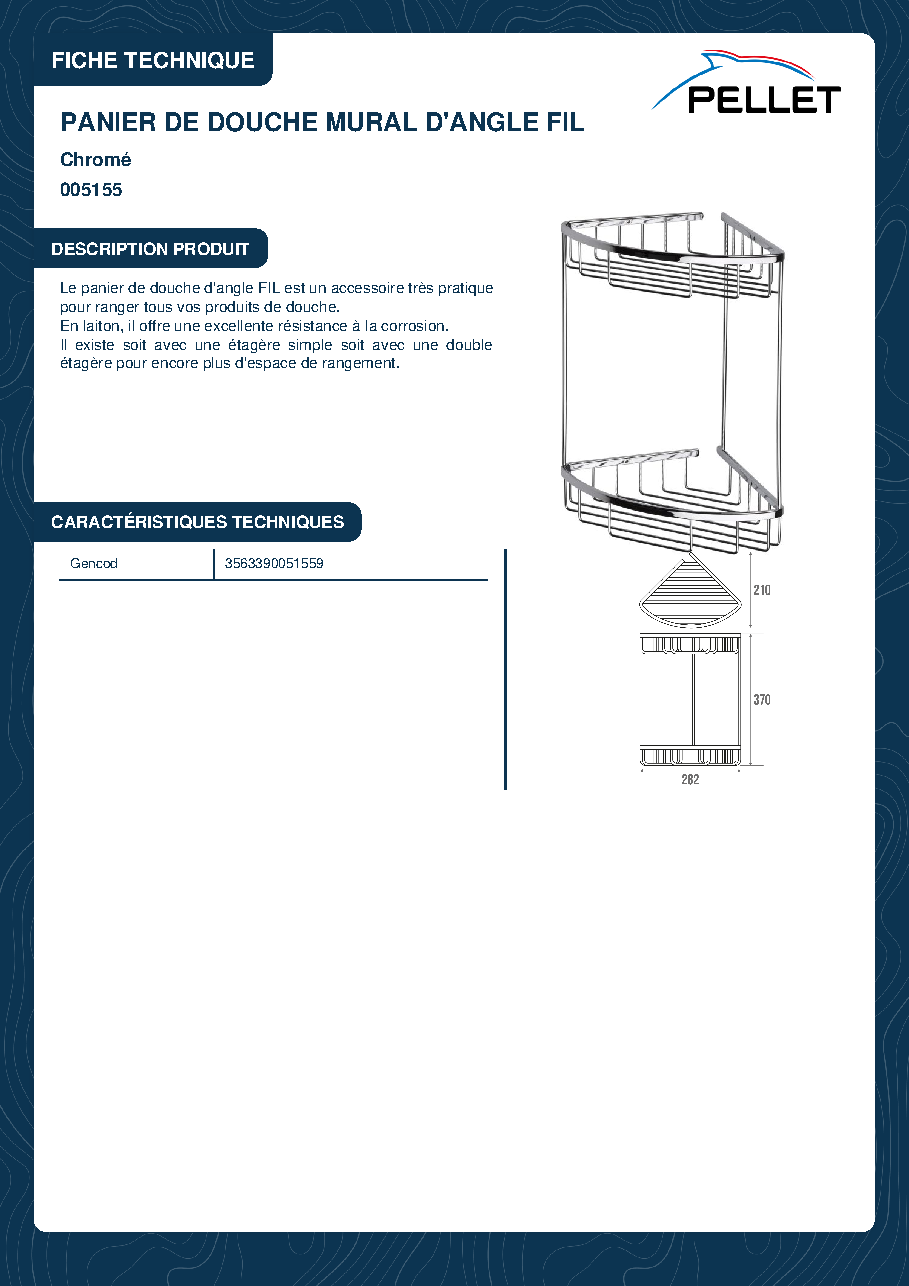 Fiche technique fournisseur