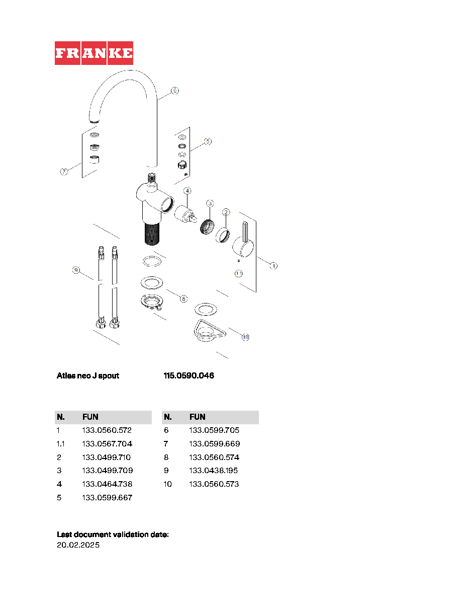 Fiche technique fournisseur