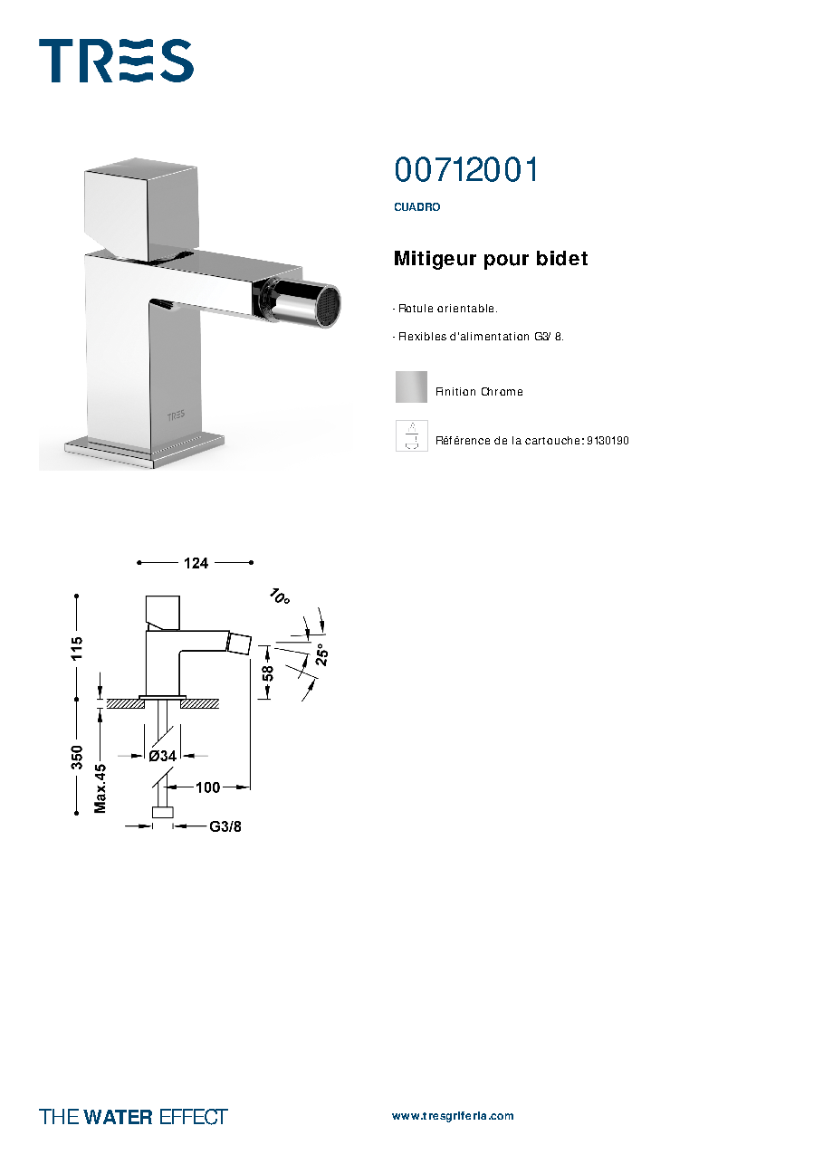 Fiche technique fournisseur