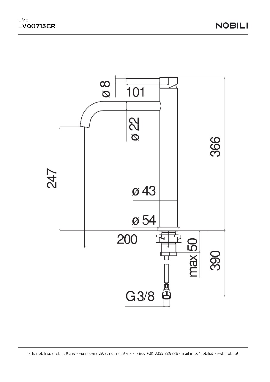 Fiche technique fournisseur