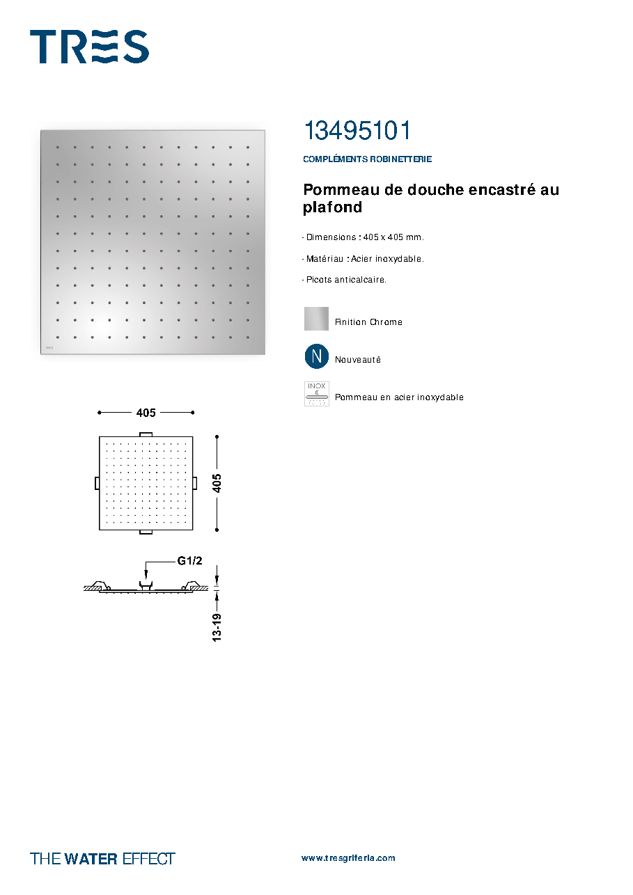 Fiche technique fournisseur