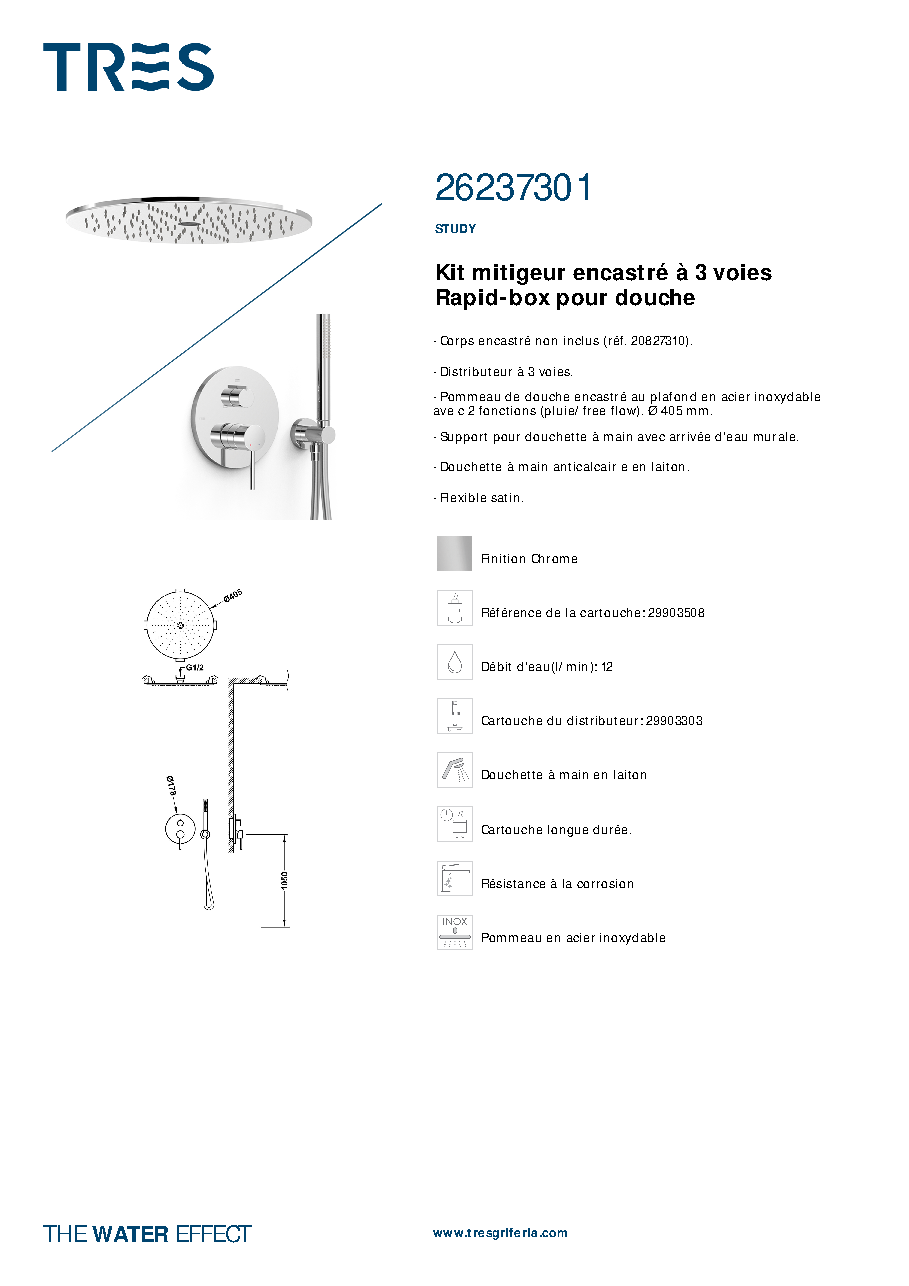 Fiche technique fournisseur