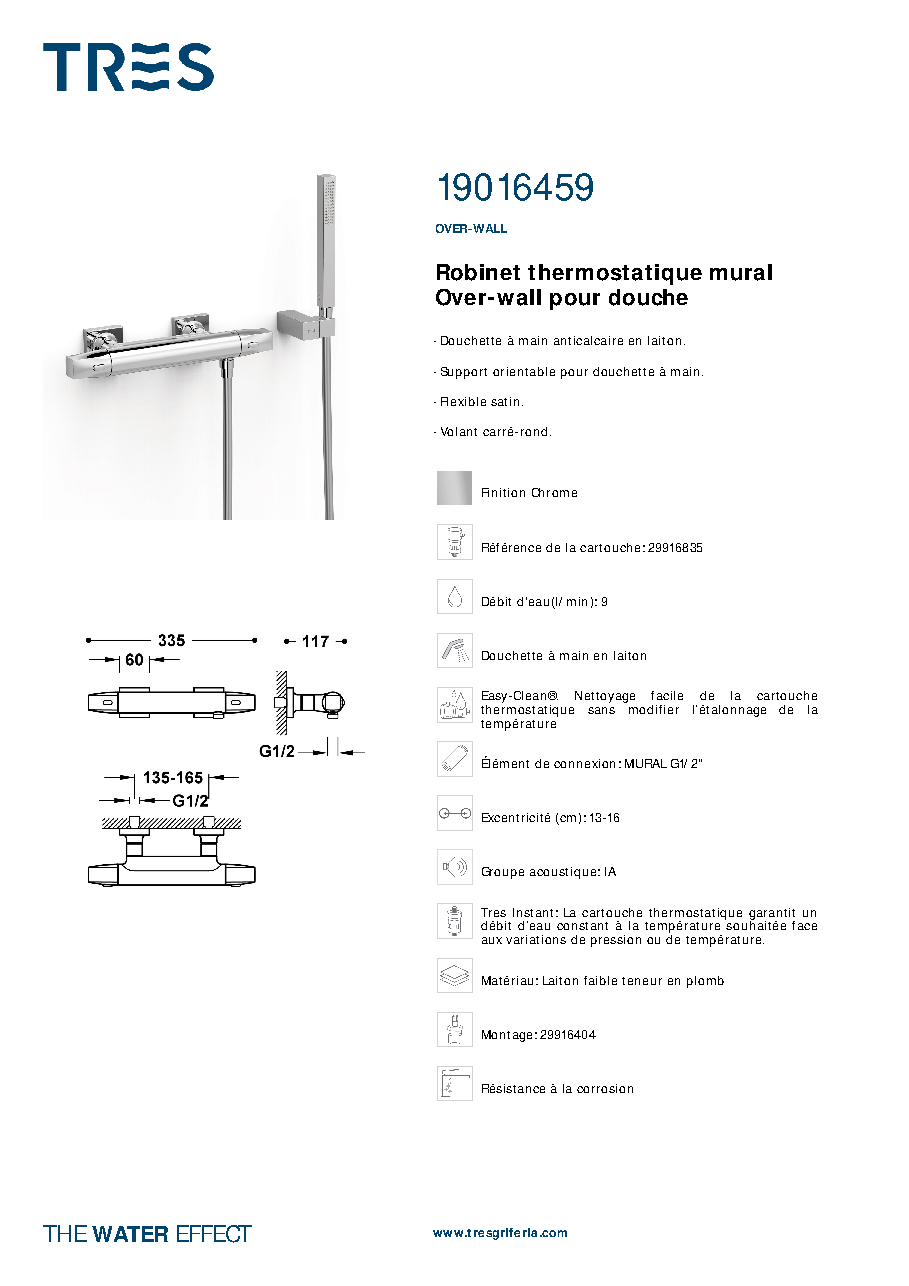 Fiche technique fournisseur