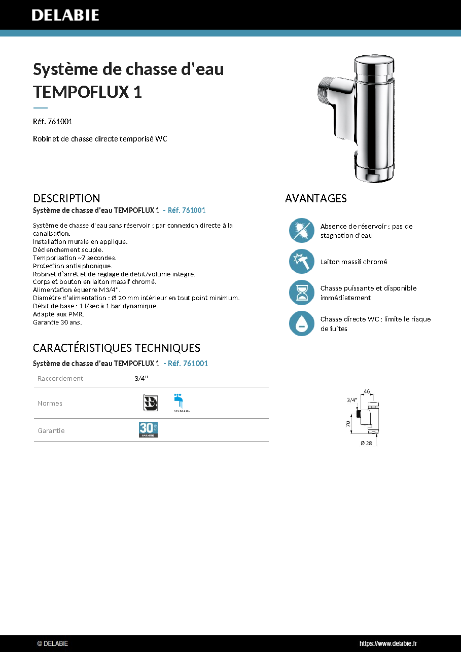 Fiche technique fournisseur