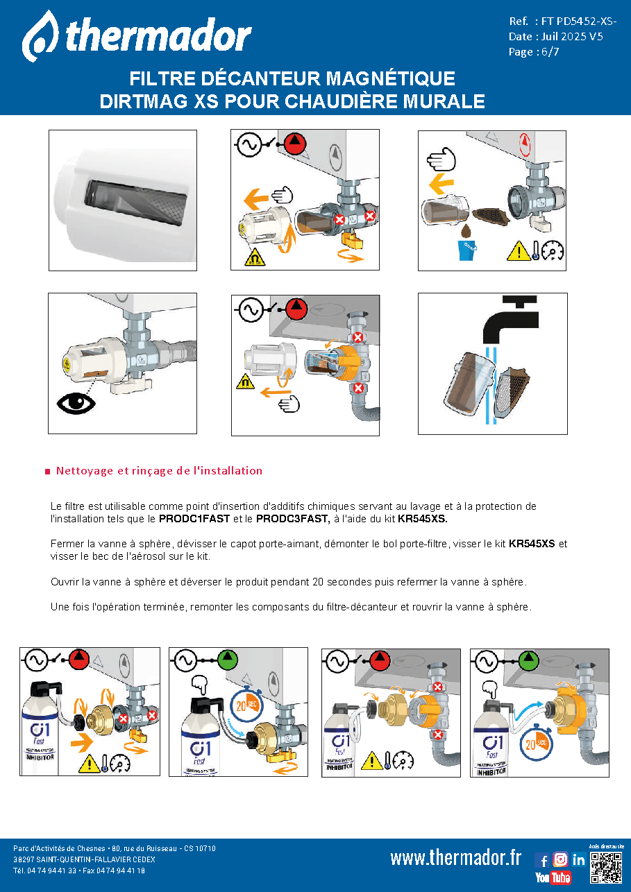 Fiche technique fournisseur