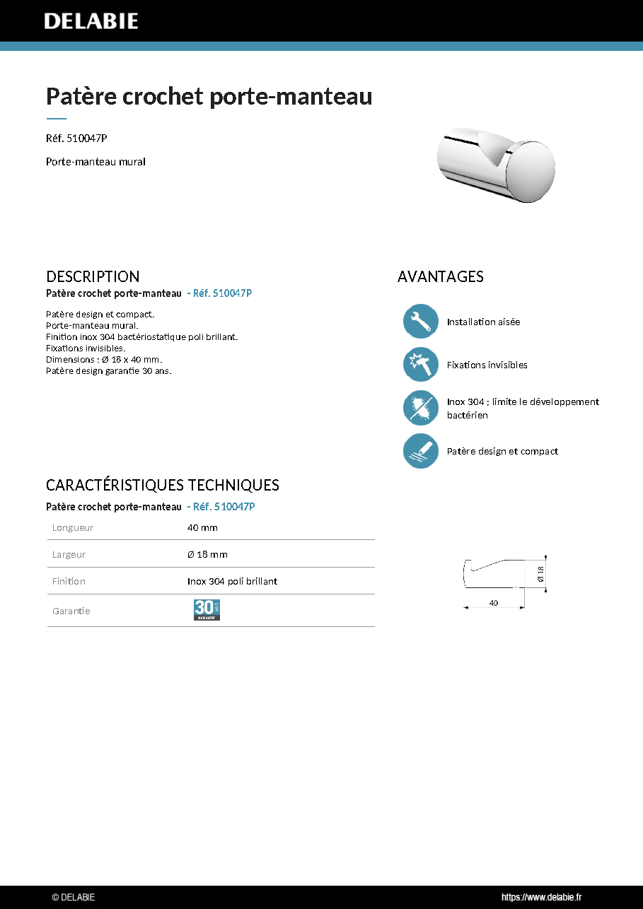 Fiche technique fournisseur
