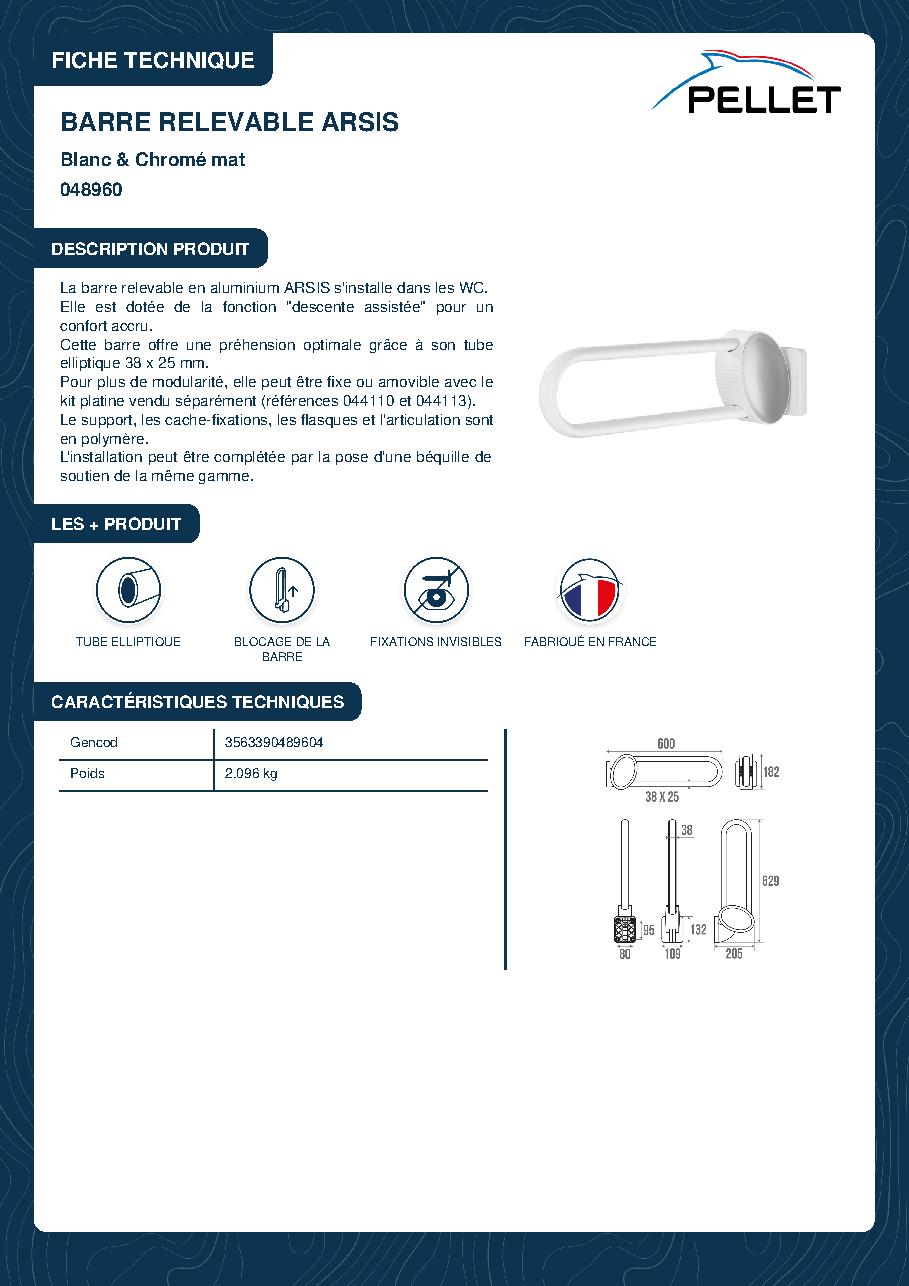 Fiche technique fournisseur