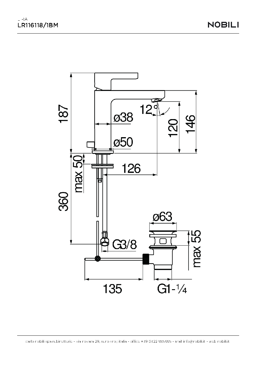 Fiche technique fournisseur