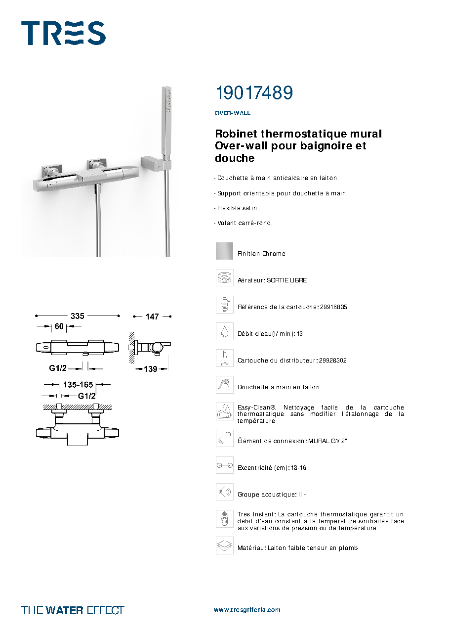 Fiche technique fournisseur