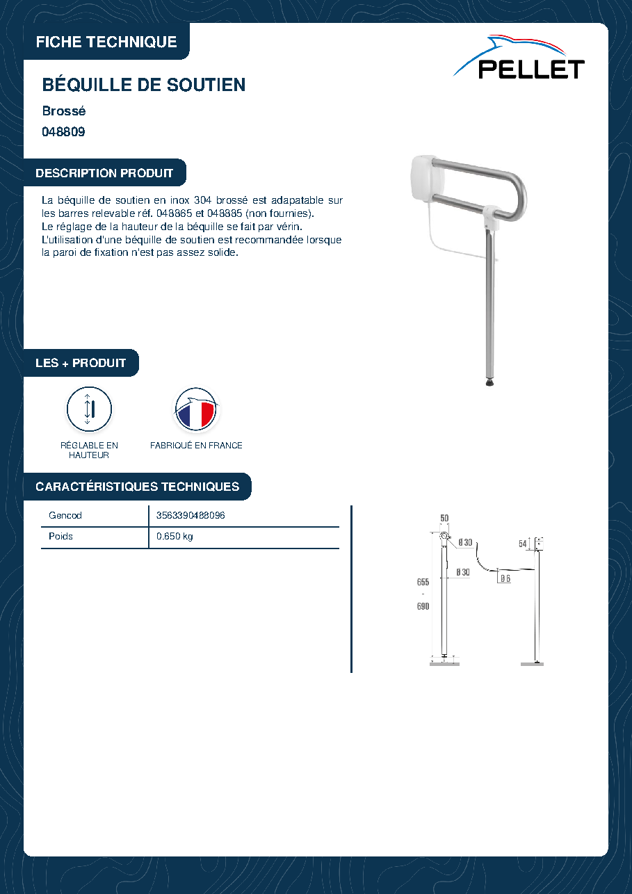 Fiche technique fournisseur