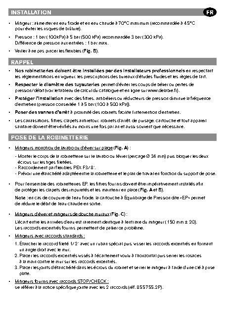 Fiche technique fournisseur