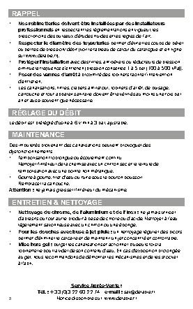 Fiche technique fournisseur