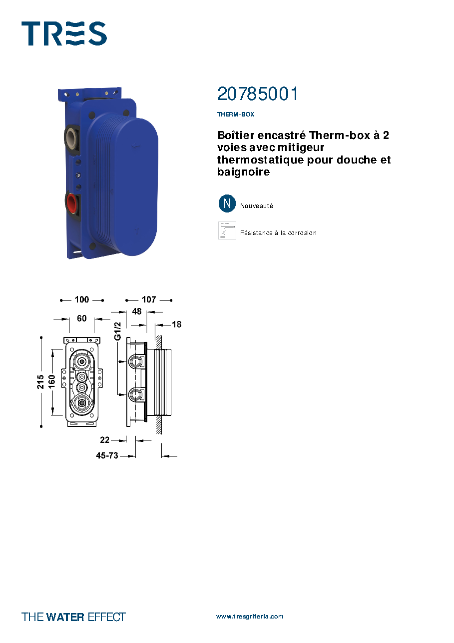 Fiche technique fournisseur