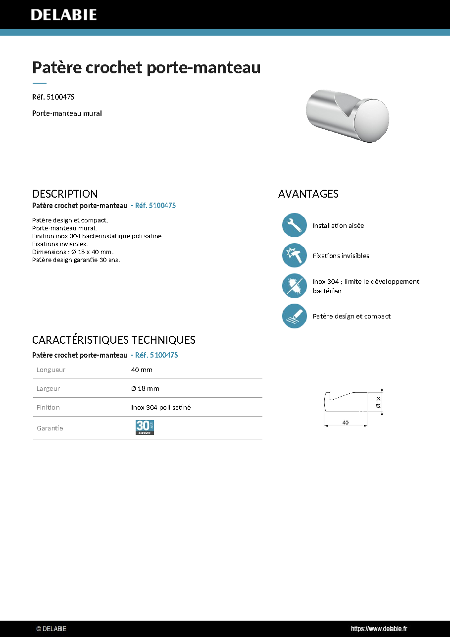 Fiche technique fournisseur