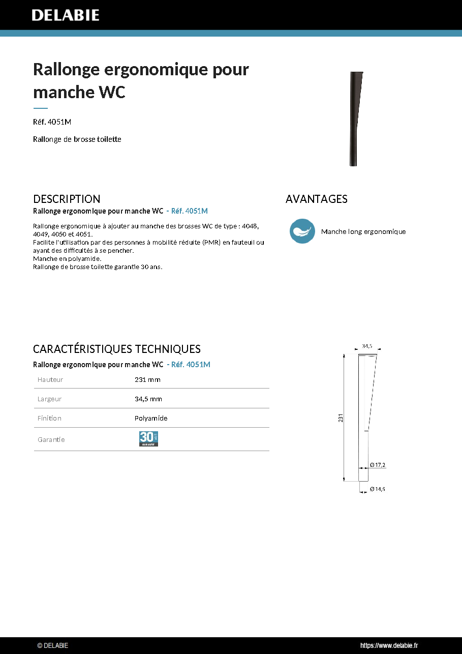 Fiche technique fournisseur