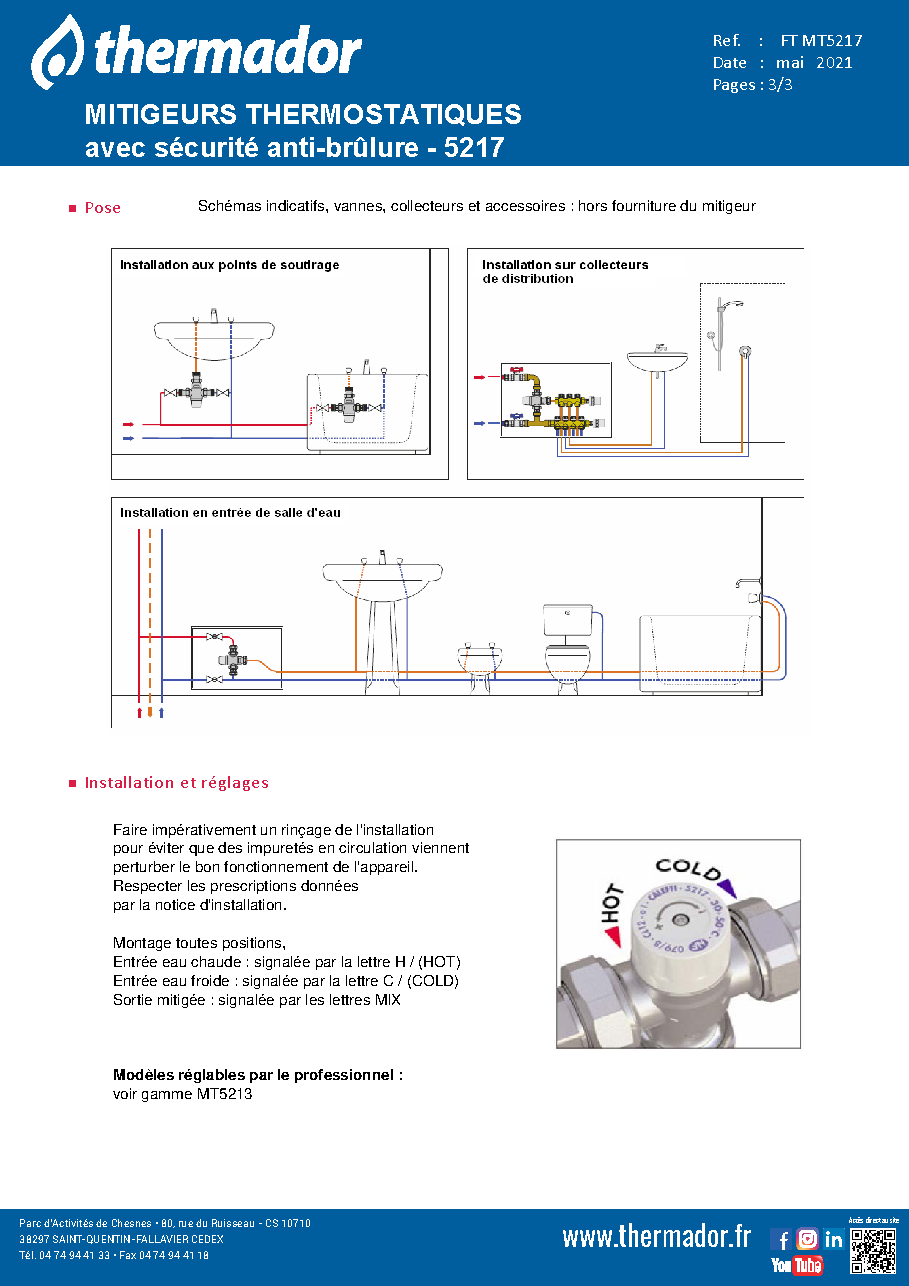 Fiche technique fournisseur