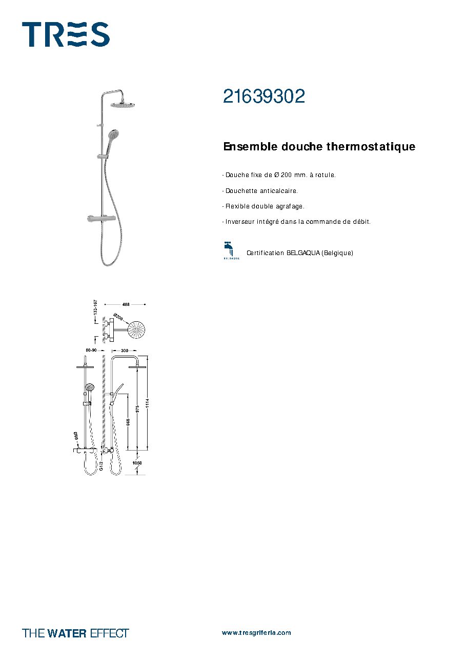 Fiche technique fournisseur