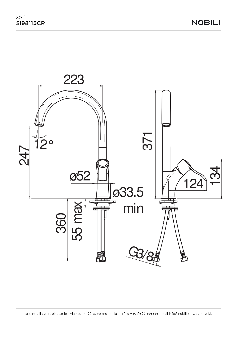 Fiche technique fournisseur