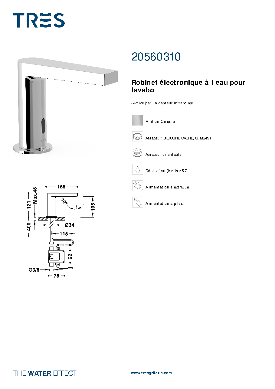 Fiche technique fournisseur