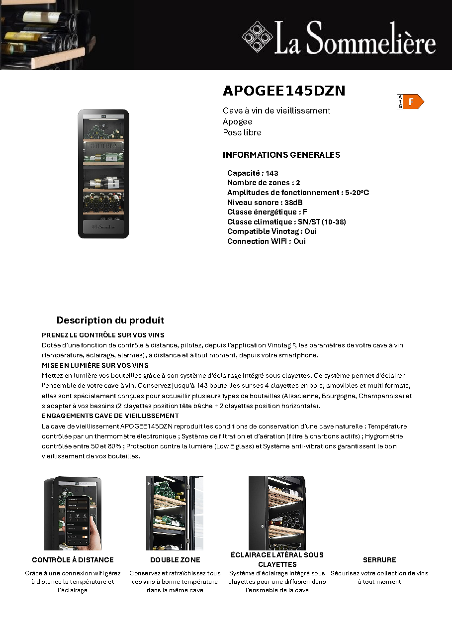 Fiche technique fournisseur