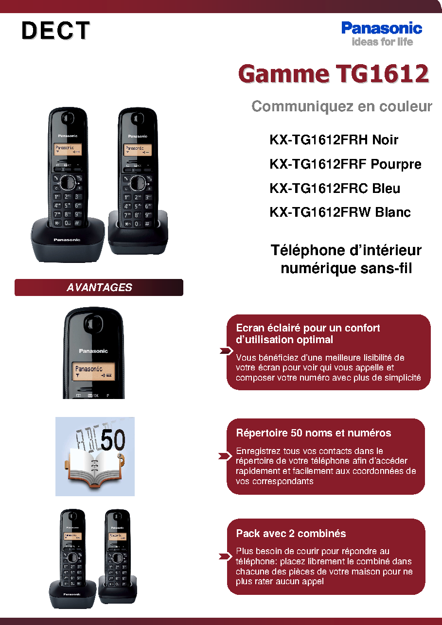 Fiche technique fournisseur