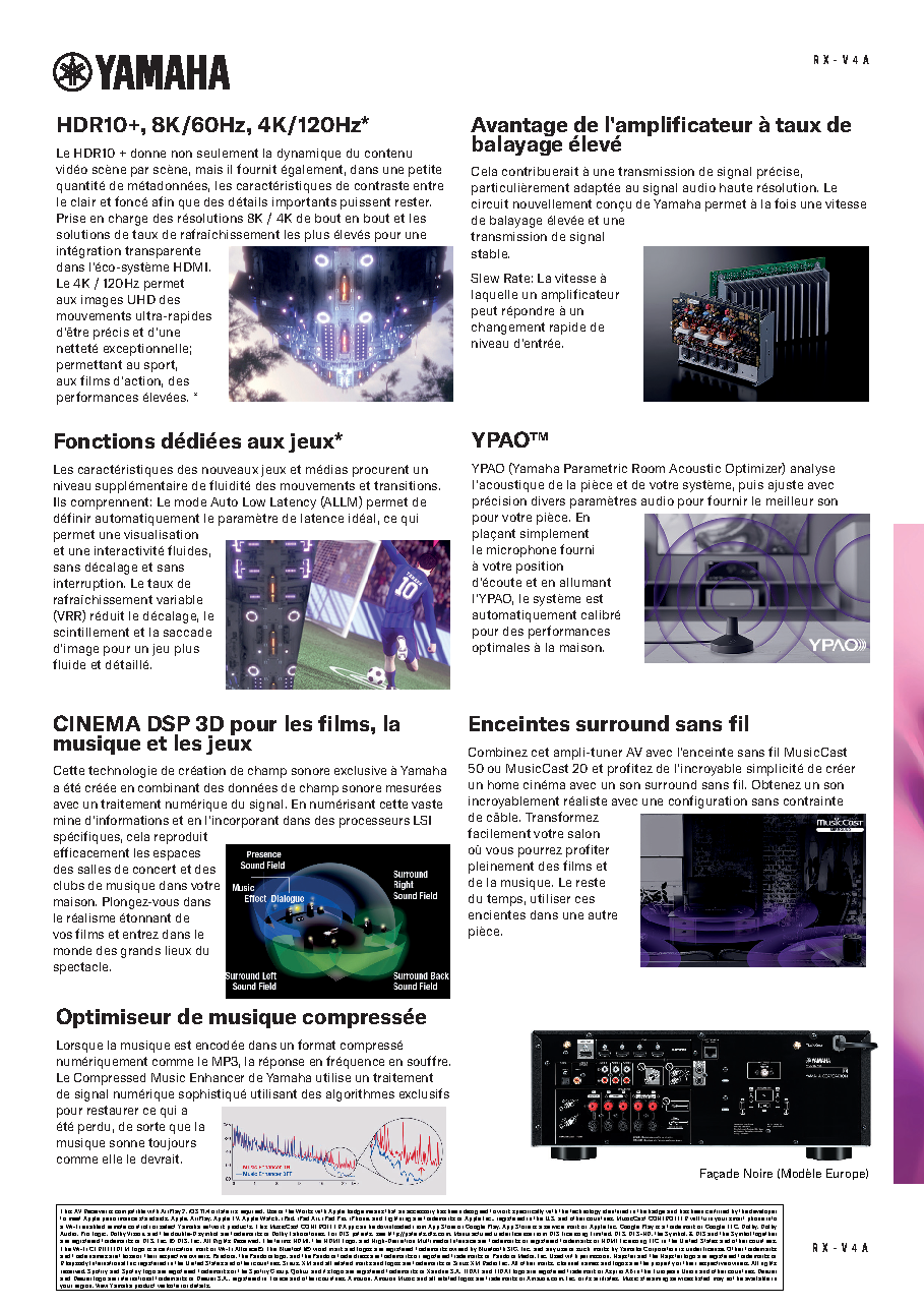 Fiche technique fournisseur