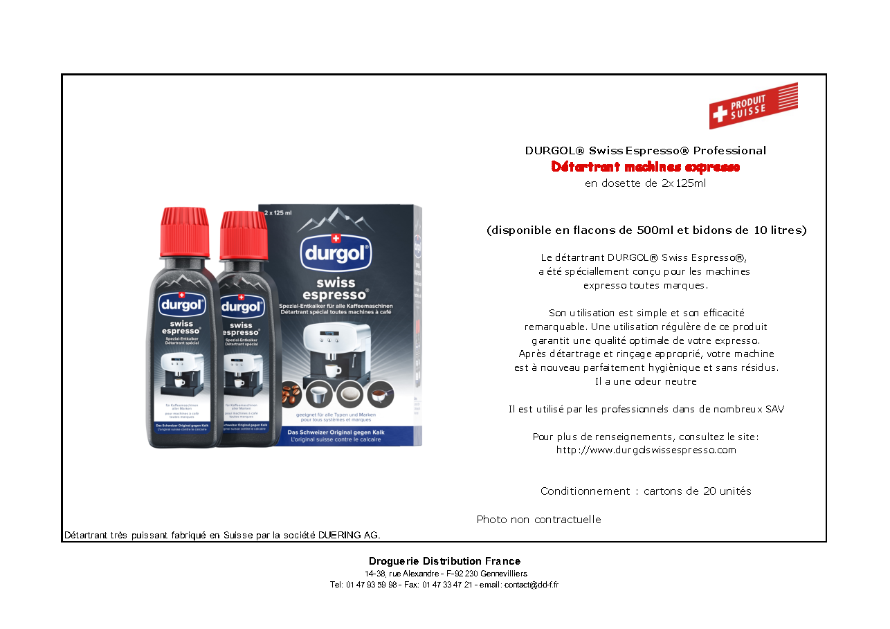 Fiche technique fournisseur