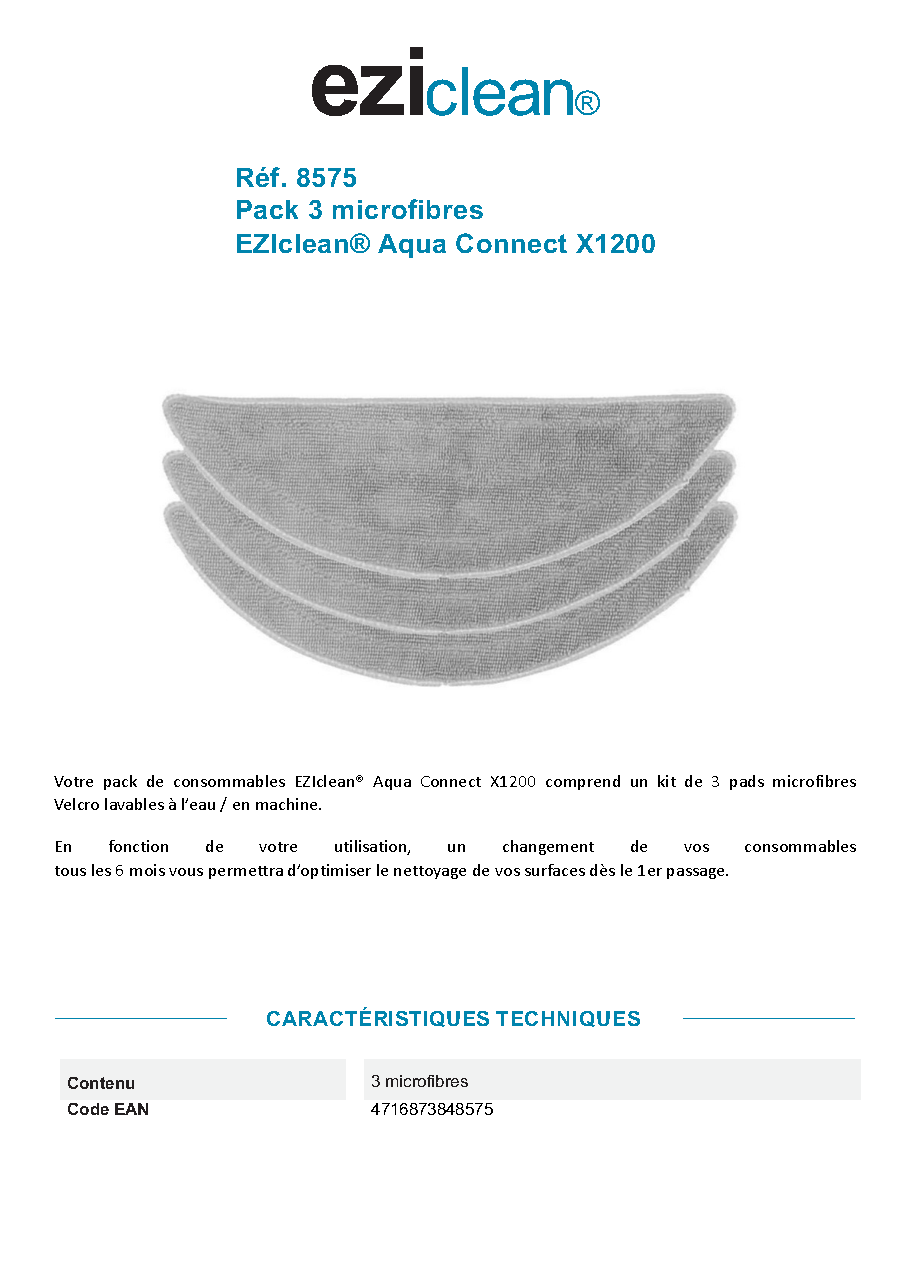 Fiche technique fournisseur