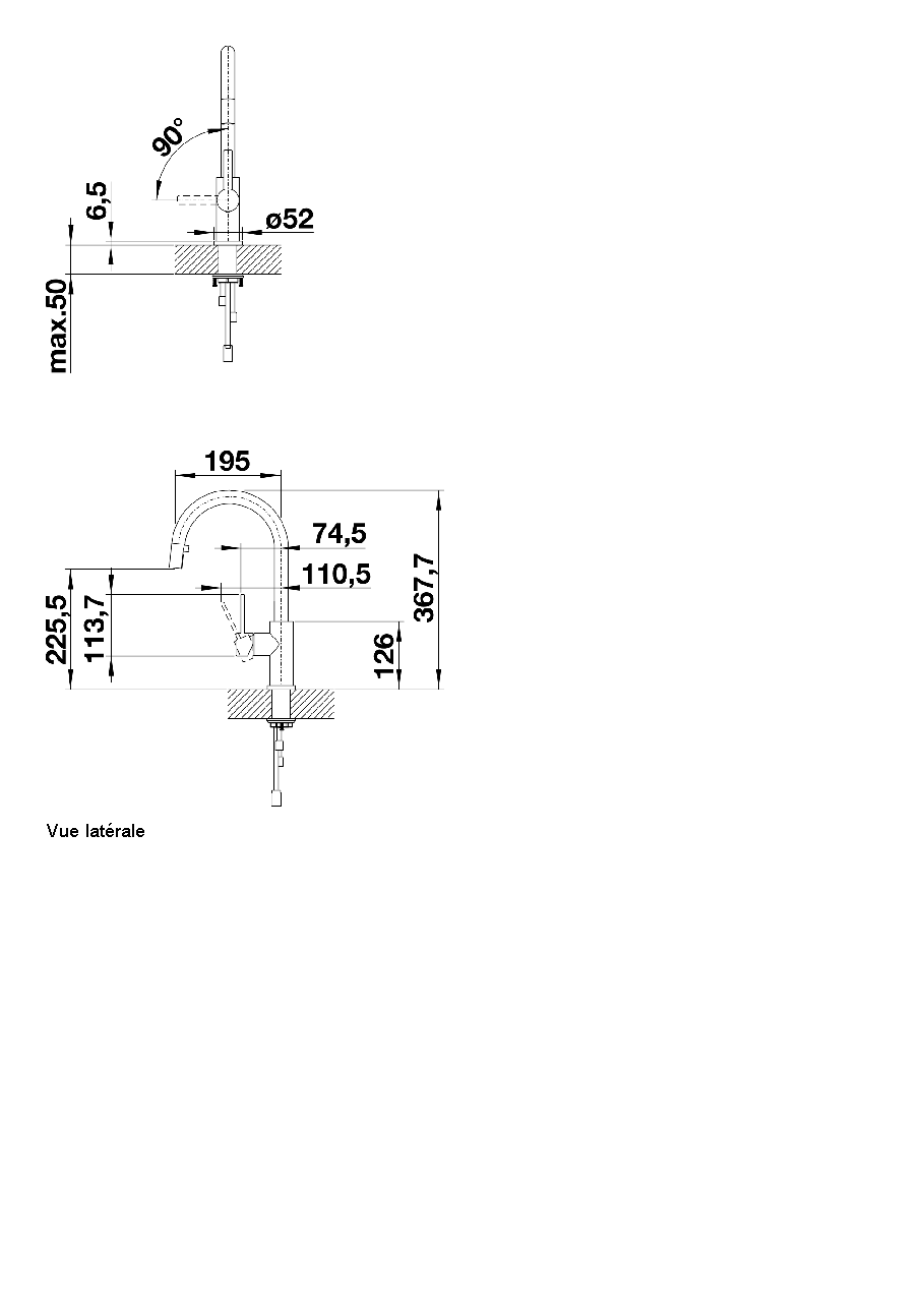 Fiche technique fournisseur