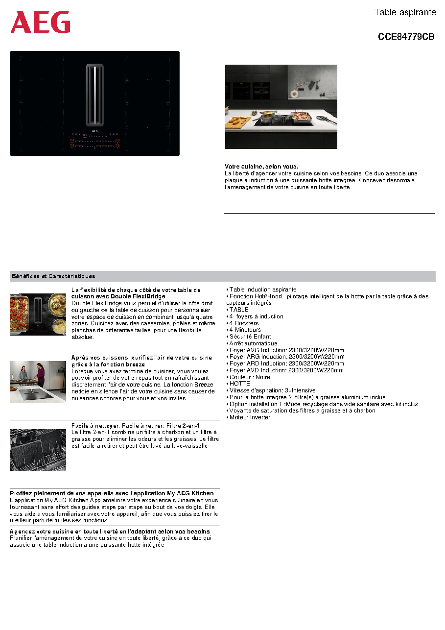 Fiche technique fournisseur