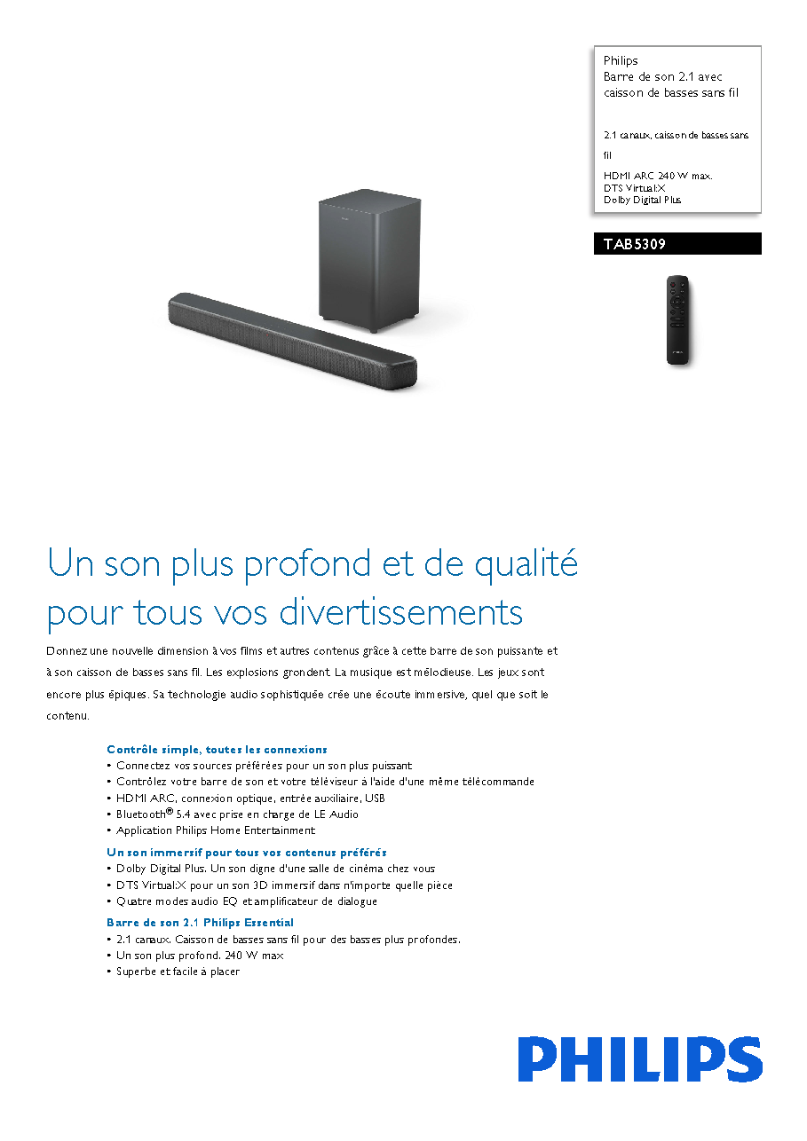 Fiche technique fournisseur